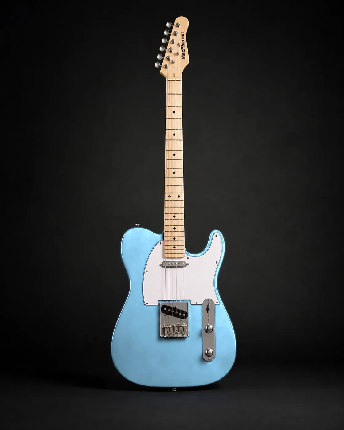 Guitarra MacPherson Kestrel azul